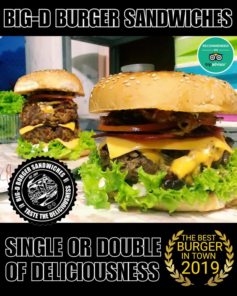 Big-D Burger Sandwiches